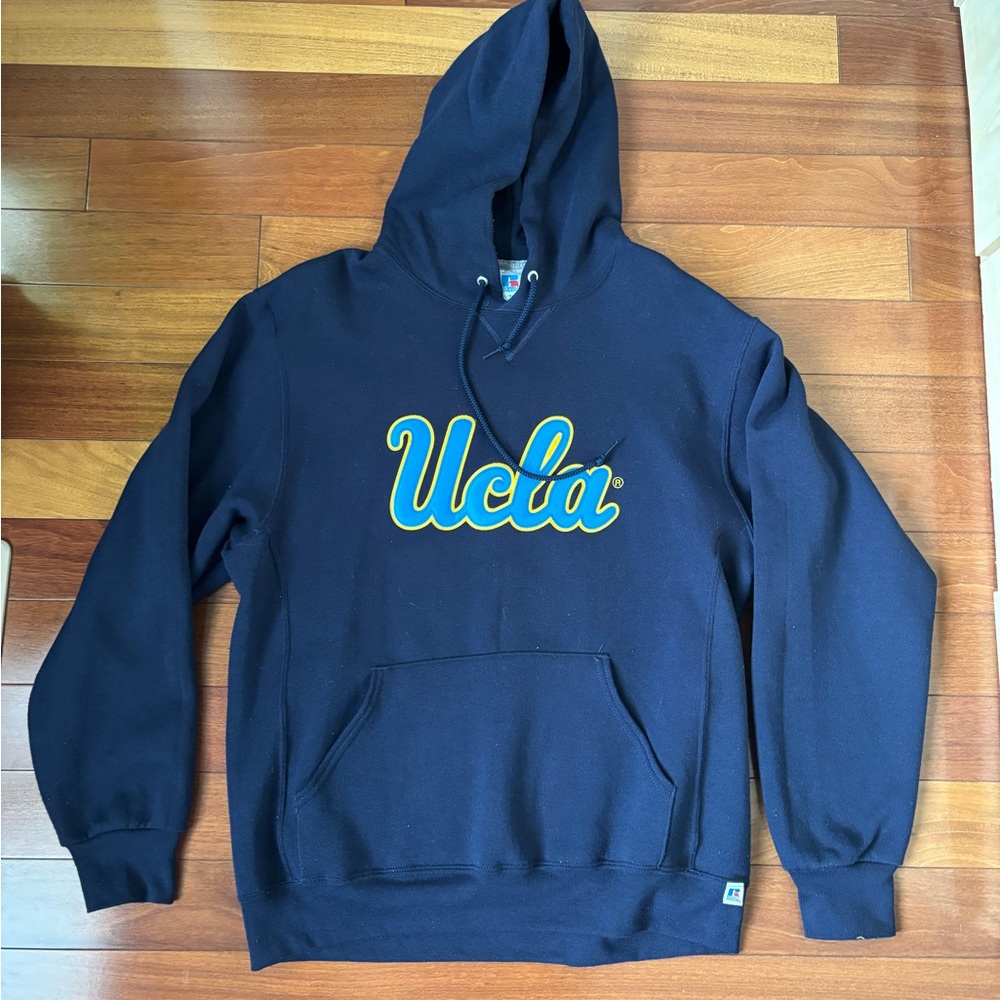 Russell Athletic Navy Blue Hoodie with UCLA logo